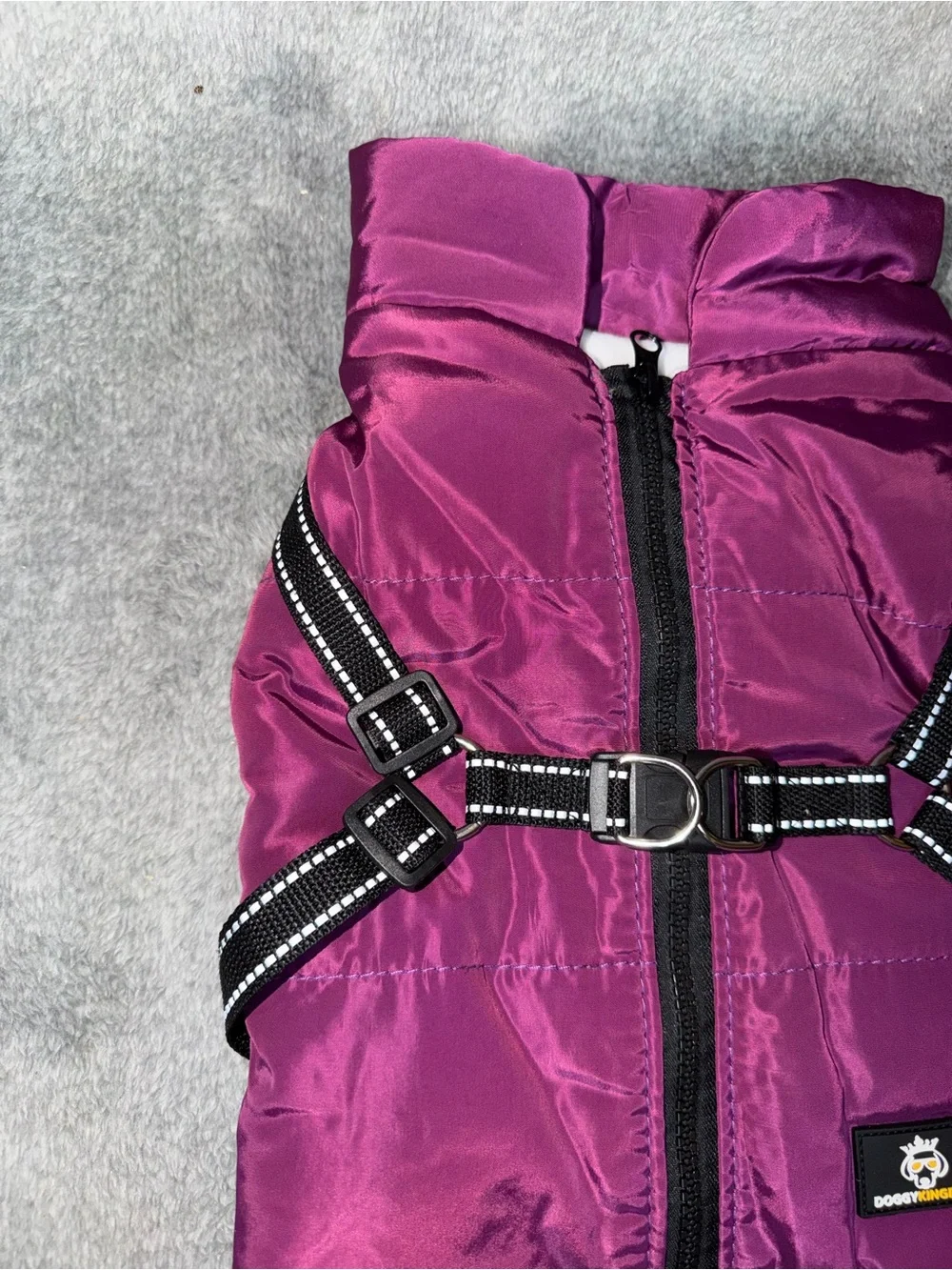 Doggy Kingdom Purple Vest / Dog Cost Multiple Sizes